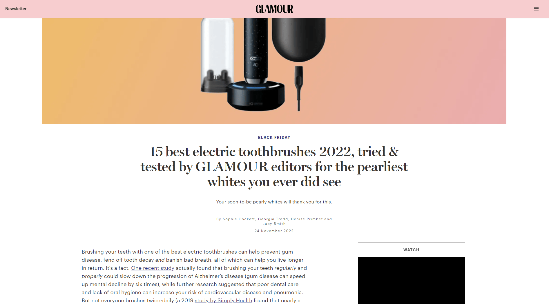 best electric toothbrushes
