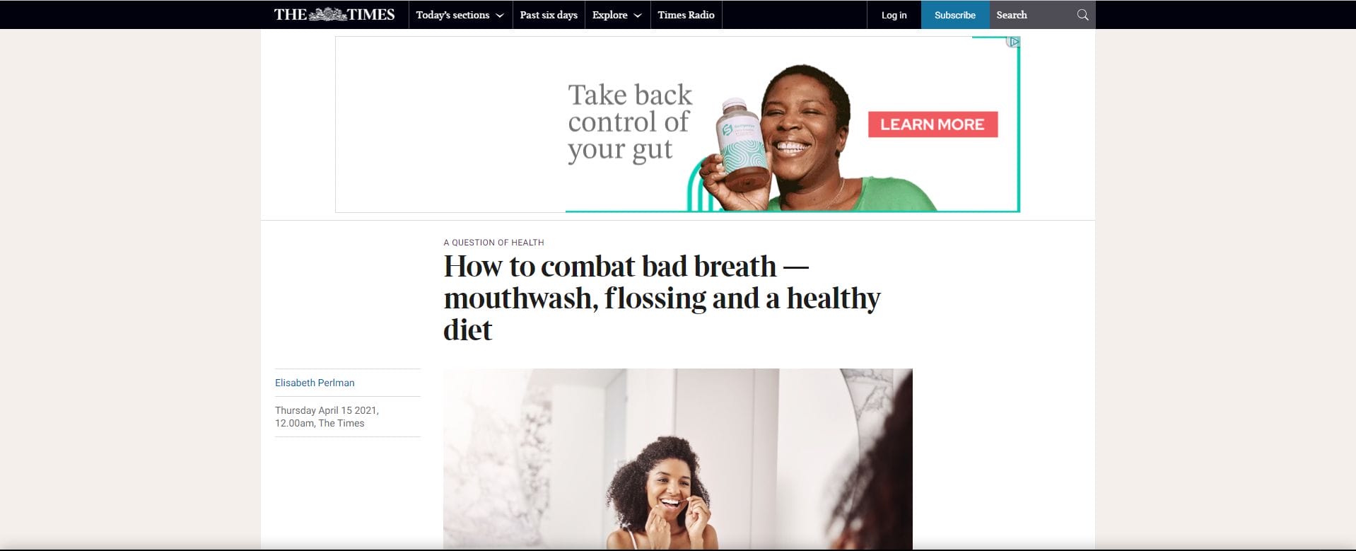 bad breath